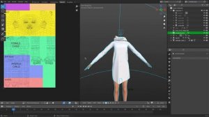 ВСЕ ШАГИ! Качественная одежда для симс4 от начала до конца. Вся обработка в ОДНОМ blender 3.3.