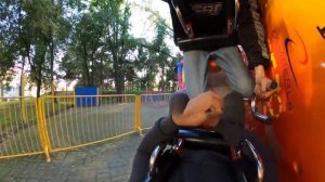 Аттракционы в Минске: Парк Горького, Минск, аттракцион Колобок, Тест-драйв.