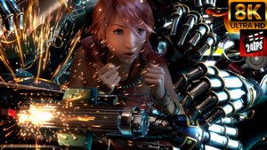 Final Fantasy XIII - CGI-Cutscene - Eden under Attack (Remastered 8K)