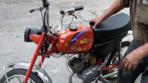 Как правильно заводить мопед Карпаты! (Всё по инструкции)