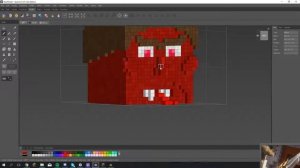 Devil Mask 3D speed model - Minecraft