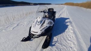 Первое ТО на Stels Ставр 2023, обзор чехла для снегохода