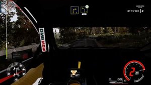 WRC 9 Игра на руле, настройки машины, руля  и телеповтор