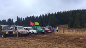 Ухаб. Гонки на Уазиках.