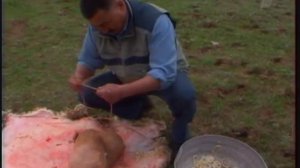 Самое вкусное блюдо из баранины - Кюр. Калмыкия