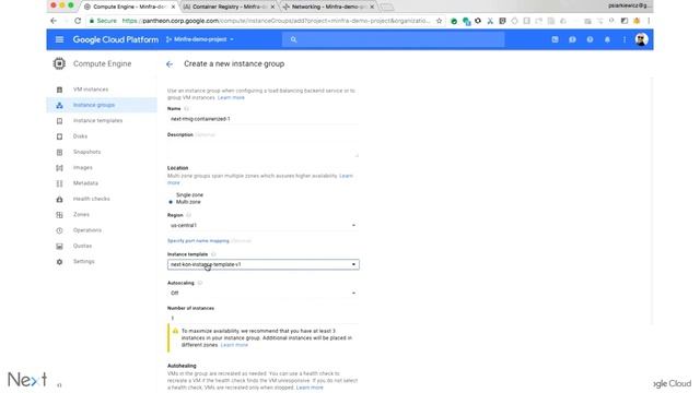 Scalable Deployments and Updates in Compute Engine (Google Cloud Next '17) смотреть онлайн