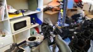 BMW F10 Чистим коллектор и гбц грецким орехом.