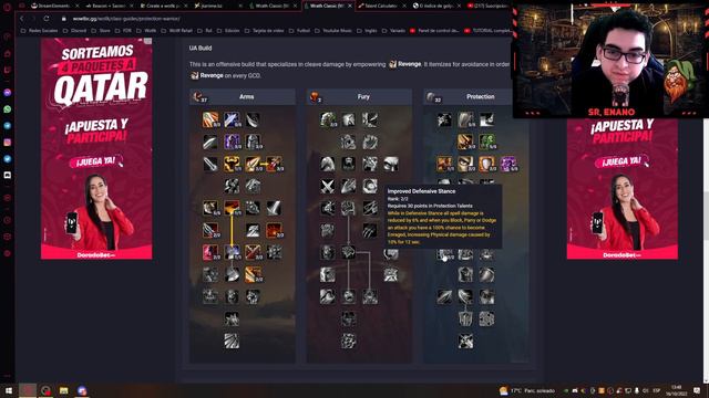 🛡️ LA BUILD PROHIBIDA: WARRIOR UA | EL NUEVO GUERRERO PROTECCIÓN | WOTLK CLASSIC смотреть онлайн