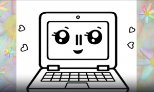 Ноутбук. Рисуем с детьми