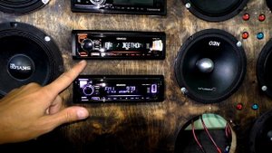 1DIN USB ресивер Kenwood KMM 104AY Обзор Функции Комплектация Подключение Android