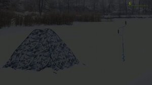 Зимняя РЫБАЛКА в палатке. Ловля зимой на поплавок 2021!
