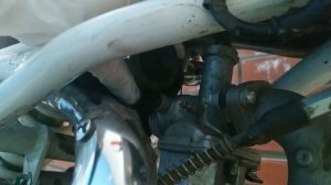 Обслуживание питбайка | Смазка цепи | Пропитываю фильтр