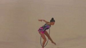 ХРИСТОФИ СОФИЯ-ДИАНА. ОБРУЧ. КИПР. 3 ЭТАП КУБКА СИЛЬНЕЙШИХ. ОЦЕНКА 27.65.