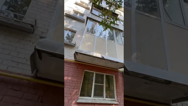 Судьба балкона - хрущёвки? #отделкабалкона #ремонтбалкона