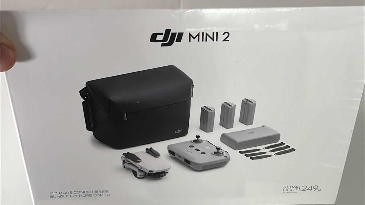 Распаковка нового дрона DJI mini 2. Готовимся к следующему сезону