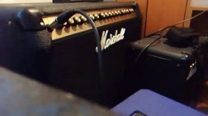 EMG Hz h4 true Marshall Valvestate 265. Played with Hand made Finish Guitar.