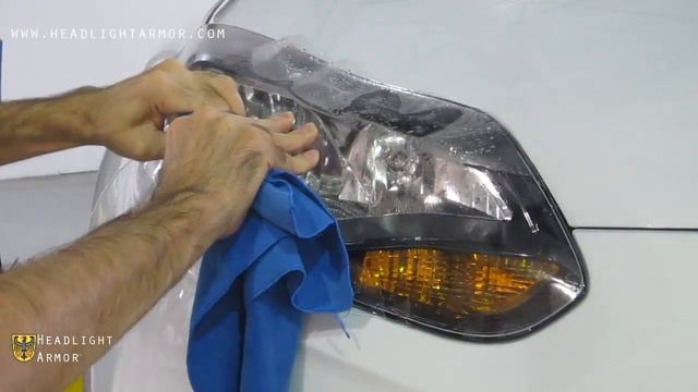 Clear Headlight Protection Tint Film DIY - Ford Focus ST - Headlight Armor смотреть онлайн