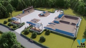 ПРОЕКТ СКЕЙТ ПАРКА SK 41-26  | ПРОЕКТИРОВАНИЕ СКЕЙТ ПАРКОВ | SKATEPARK DESIGN