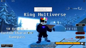 Undertale: The Other Aus 2 New Characters - King Multiverse and Alpha Sans Showcase