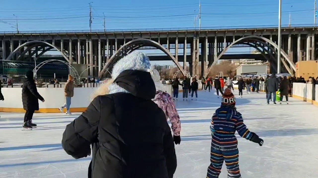 Все на каток! Парк "Раздолье".Сезон открыт!