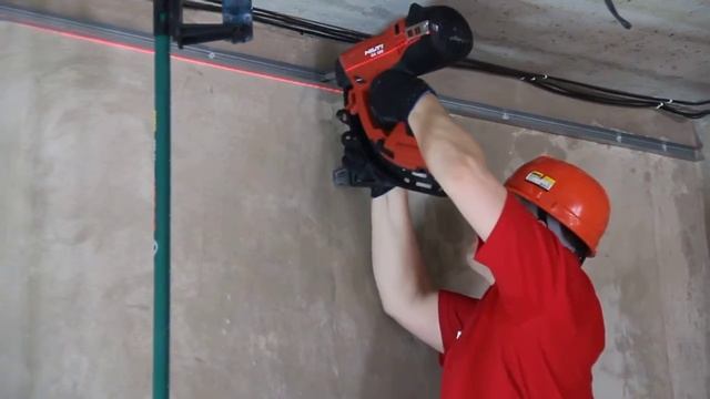 Ремонт квартир. Быстрый монтаж направляющих. hilti GX120. Техника быстрого монтажа. Уфа!