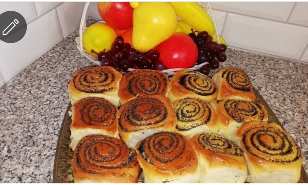 Простой рецепт_маковые булочки..