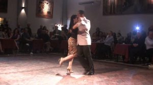 Vals de cumpleaños de Jenny Gil con Frank Obregon en Parakultural milonga, Salón Cannig