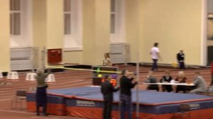 4х200м девушки - 1 забег. Первенство СПБ 97-98 (10.01.2014)