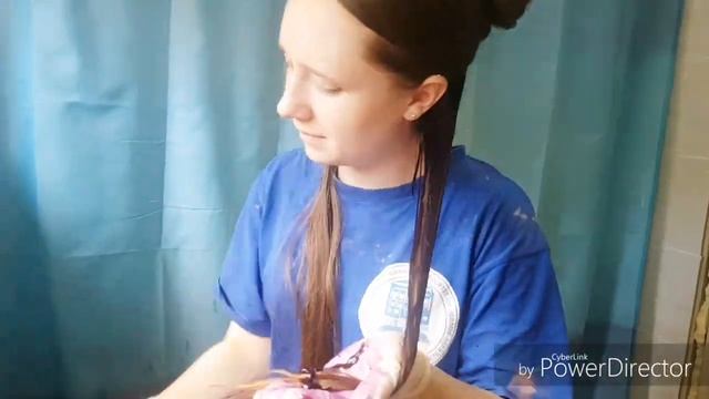 Цветные пряди дома/ как покрасить волосы тоникой