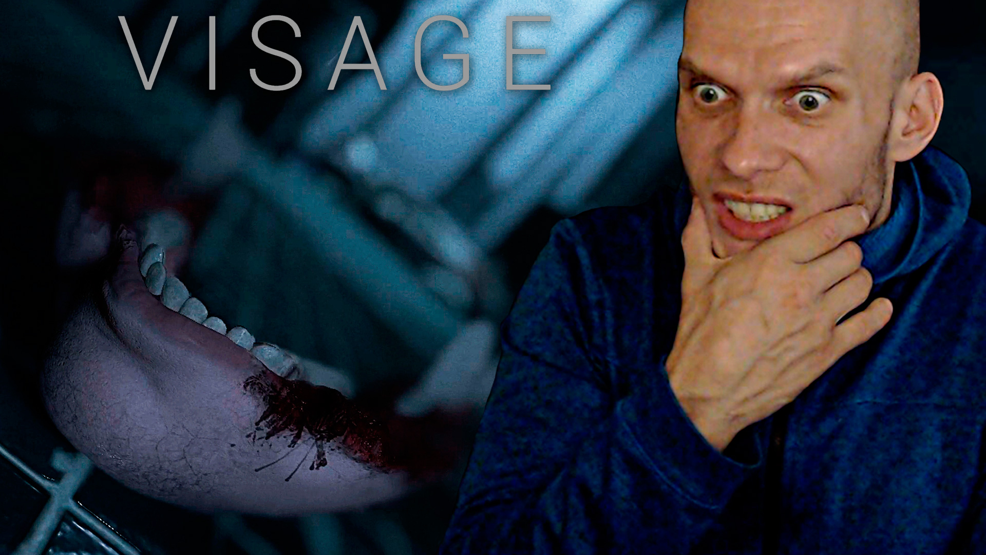 ШОК! Она вырвала себе челюсть. Visage #4