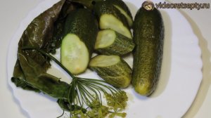 Малосольные огурцы - Pickled cucumbers