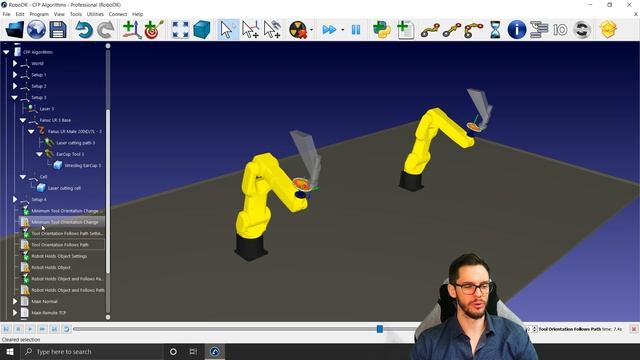 CAD TO PATH (Part 2) - Curve follow project - RoboDK Webinar смотреть онлайн