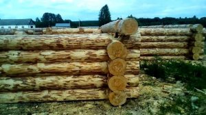 Сруб из Мордовии ручной рубки. 89271904521