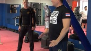 Рукопашный бой "Школы Городского Боя" - 4: удары головой, работа в клинче.