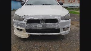 Ремонт+Tuning бампера Lancer X.mp4