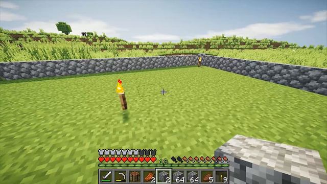 Начал строить Дом В МАЙНКРАФТЕ! Выживание в ДЕРЕВНЕ ! смотреть онлайн