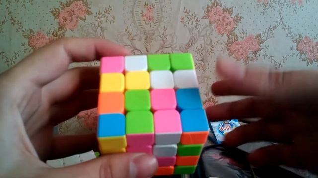 Обзор бюджетного кубика Рубика 4х4 колор