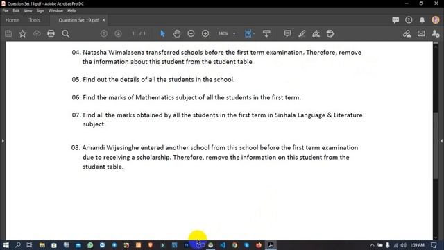 Data Base Task 19 |Use SQL Functions | 1st Year | Java Institute | Shehan Hansaka смотреть онлайн