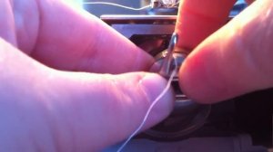 ~Tip: how to put a bobbin into the bobbin driver on a sewing machine~