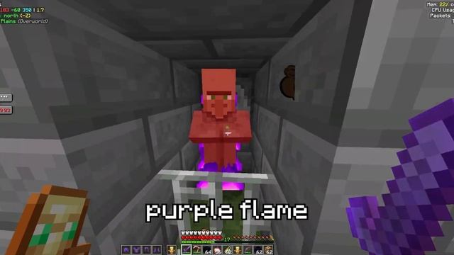 LivingLegend latest texture pack with purple fire || 1.19 смотреть онлайн