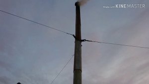 Установка (монтаж) дымохода для твердотопливного котла длительного горения