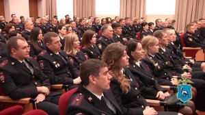 Торжественное собрание посвящённое 100-летию службы участковых уполномоченных полиции
