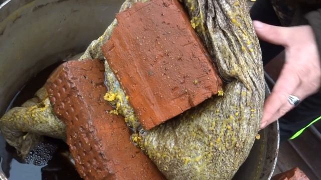 Как получить воск из мервы без пресса))) смотреть онлайн