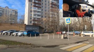 Уроки вождения, развороты на перекрестках Измайлово, Соколиной горы.