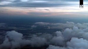 10,000 Feet View from Airplane - Airbus A330-300