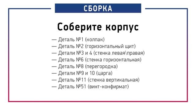 Угловой шкаф с зеркалом Азалия (модуль 23). Инструкция по сборке