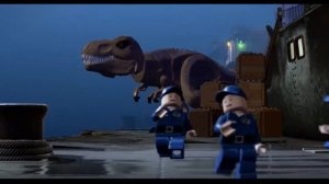 Прохождение Lego Jurassic World - Тираннозавр в Сан-Диего!#10