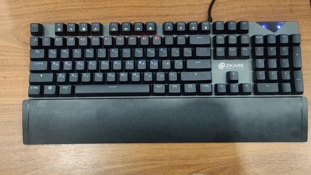 Обзор Игровая механическая клавиатура Oklick 935G RAGNAR смотреть онлайн