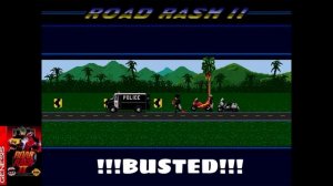 Road Rash II ● SEGA ● ВСЕ Кат-сцены с уровней (Alaska, Hawaii, Tennessee, Arizona, Vermont)