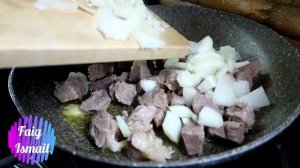 Тушеная баранина с тыквой Азербайджанская кухня